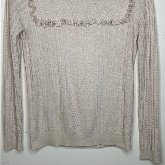 Joie | Wool Silk Ruffle Sweater - Picture 8 of 12